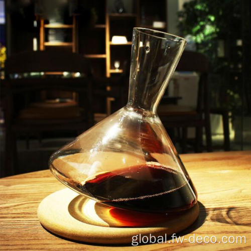 Decanter 1L Crystal Rolling Decanter Red Wine Glass Set Supplier